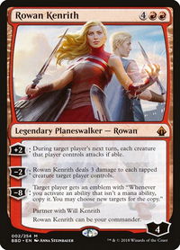 Rowan Kenrith - Battlebond (BBD) #2 - Mythic Magic: The Gathering Trading Card