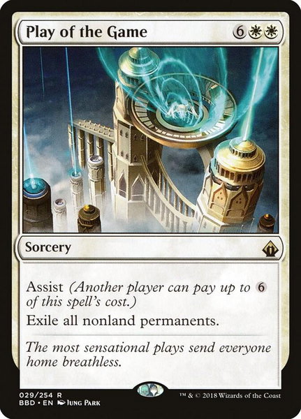 Play of the Game - Battlebond Magic: The Gathering trading card