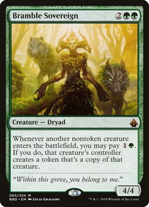 Bramble Sovereign - Battlebond (BBD) #65 - Mythic Rare Magic: The Gathering Trading Card