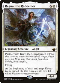 Regna, the Redeemer - Battlebond (BBD) #3 - Rare Magic: The Gathering Trading Card
