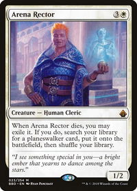 Arena Rector - Battlebond (BBD) #23 - Mythic Magic: The Gathering Trading Card