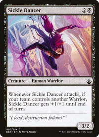 Sickle Dancer - Battlebond (BBD) #50 - Common Magic: The Gathering Trading Card