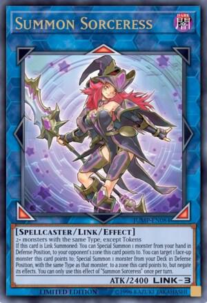 Summon Sorceress - Shonen Jump Magazine Promos YuGiOh trading card
