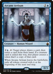 Arcane Artisan - Battlebond (BBD) #33 - Mythic Rare Magic: The Gathering Trading Card