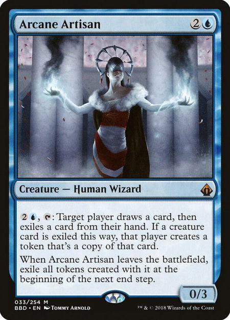 Arcane Artisan - Battlebond Magic: The Gathering trading card