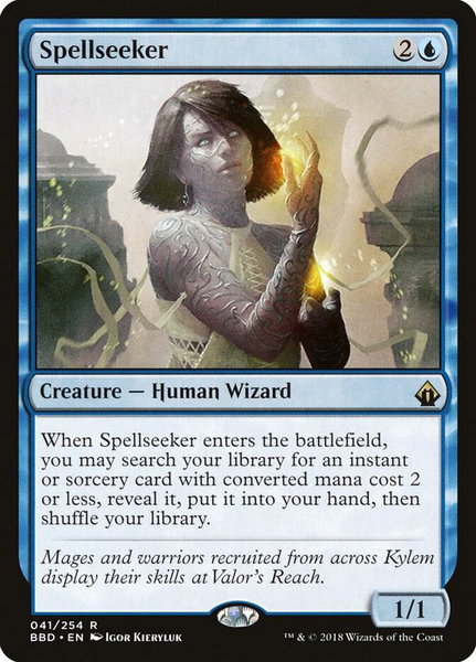 Spellseeker - Battlebond Magic: The Gathering trading card