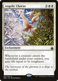 Angelic Chorus - Battlebond (BBD) #87 - Rare Magic: The Gathering Trading Card