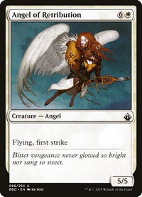 Angel of Retribution - Battlebond (BBD) #86 - Uncommon Magic: The Gathering Trading Card
