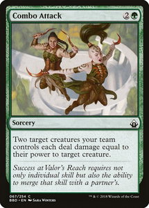 Combo Attack - Battlebond (BBD) #67 - Common Magic: The Gathering Trading Card