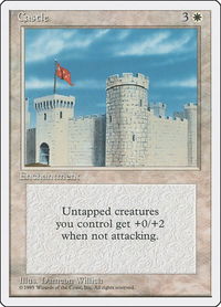 Castle - Fourth Edition (4ED) #12 - Uncommon Magic: The Gathering Trading Card