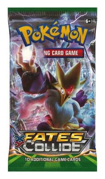 XY Fates Collide Booster Pack trading card from XY - Fates Collide XY Fates Collide Booster Pack - XY - Fates Collide Pokémon trading card