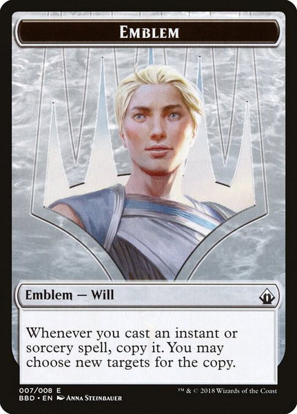 Emblem - Will Kenrith - Battlebond Magic: The Gathering trading card