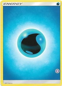 Water Energy (5) - SM Trainer Kit: Alolan Sandslash & Alolan Ninetales (SMK2) #null - Common Pokémon Trading Card