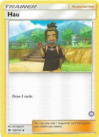 Hau (19) (Alolan Sandslash Half-Deck) - SM Trainer Kit: Alolan Sandslash & Alolan Ninetales (SMK2) #120/149 - Uncommon Pokémon Trading Card