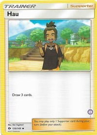 Hau (23) (Alolan Sandslash Half-Deck) - SM Trainer Kit: Alolan Sandslash & Alolan Ninetales (SMK2) #120/149 - Uncommon Pokémon Trading Card
