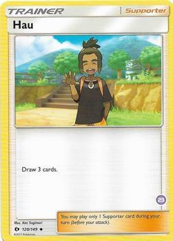 Hau (23) (Alolan Sandslash Half-Deck) trading card from SM Trainer Kit: Alolan Sandslash & Alolan Ninetales Hau (23) (Alolan Sandslash Half-Deck) - SM Trainer Kit: Alolan Sandslash & Alolan Ninetales Pokémon trading card
