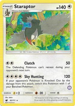 Staraptor (22) trading card from SM Trainer Kit: Alolan Sandslash & Alolan Ninetales Staraptor (22) - SM Trainer Kit: Alolan Sandslash & Alolan Ninetales Pokémon trading card