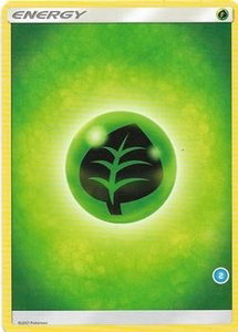 Grass Energy (2) - SM Trainer Kit: Alolan Sandslash & Alolan Ninetales (SMK2) #null - Common Pokémon Trading Card