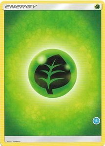 Grass Energy (5) - SM Trainer Kit: Alolan Sandslash & Alolan Ninetales (SMK2) #null - Common Pokémon Trading Card