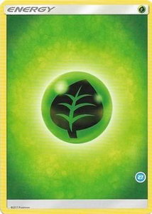 Grass Energy (27) - SM Trainer Kit: Alolan Sandslash & Alolan Ninetales (SMK2) #null - Common Pokémon Trading Card