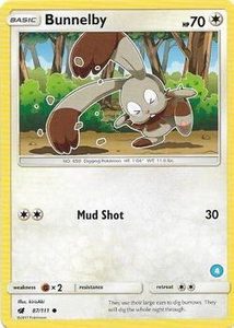 Bunnelby (4) - SM Trainer Kit: Alolan Sandslash & Alolan Ninetales (SMK2) #87/111 - Common Pokémon Trading Card