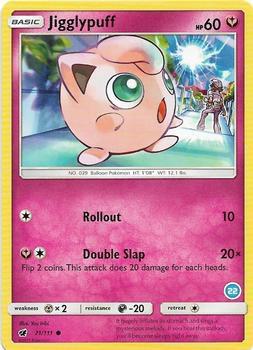 Jigglypuff (22) - SM Trainer Kit: Alolan Sandslash & Alolan Ninetales Pokémon trading card