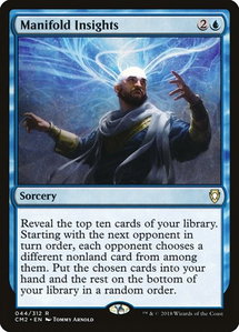 Manifold Insights - Commander Anthology Volume II (CM2) #44 - Rare Magic: The Gathering Trading Card