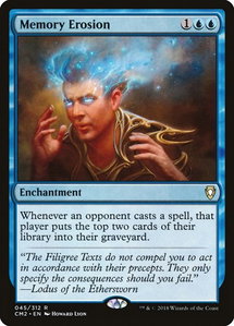 Memory Erosion - Commander Anthology Volume II (CM2) #45 - Rare Magic: The Gathering Trading Card