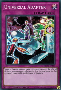 Universal Adapter - Flames of Destruction (FLOD) #FLOD-ENSE4 - Super Rare YuGiOh Trading Card