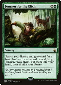 Journey for the Elixir - Global Series Jiang Yanggu & Mu Yanling (GS1) #36 - Rare Magic: The Gathering Trading Card