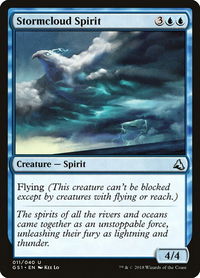 Stormcloud Spirit - Global Series Jiang Yanggu & Mu Yanling (GS1) #11 - Uncommon Magic: The Gathering Trading Card