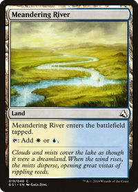 Meandering River - Global Series Jiang Yanggu & Mu Yanling (GS1) #19 - Common Magic: The Gathering Trading Card