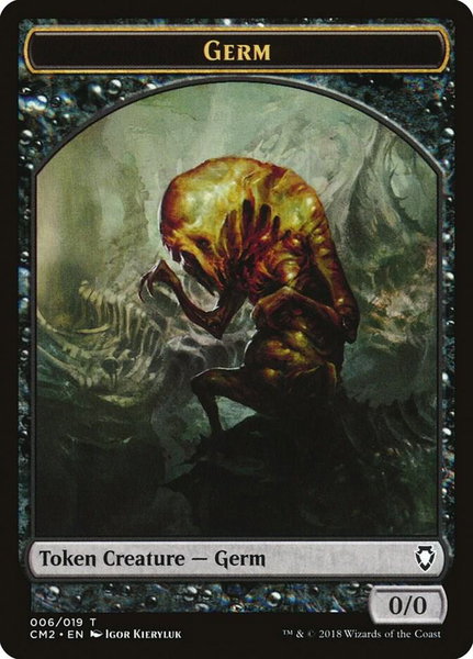 Germ Token trading card from Commander Anthology Volume II Germ Token - Commander Anthology Volume II Magic: The Gathering trading card