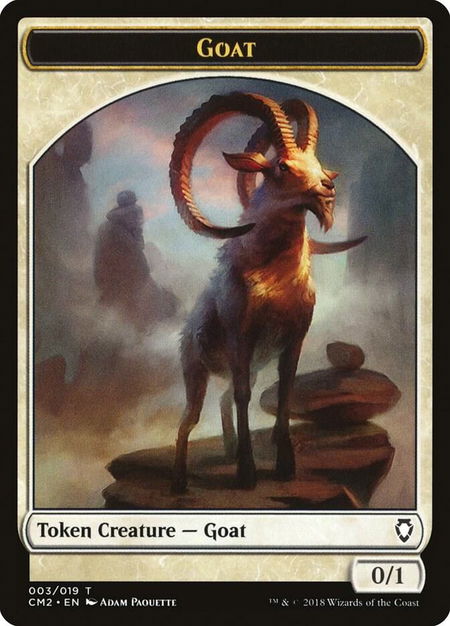 Goat Token - Commander Anthology Volume II Magic: The Gathering trading card
