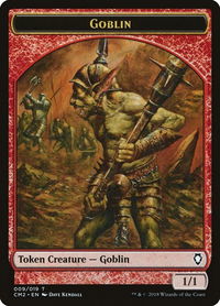 Goblin Token - Commander Anthology Volume II (CM2) #9 - Token Magic: The Gathering Trading Card