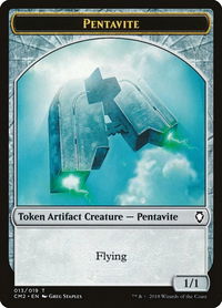Pentavite Token - Commander Anthology Volume II (CM2) #13 - Token Magic: The Gathering Trading Card