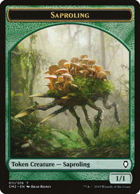 Saproling Token - Commander Anthology Volume II (CM2) #11 - Token Magic: The Gathering Trading Card