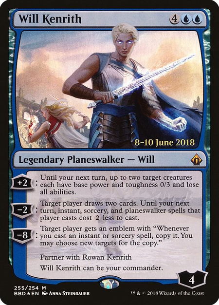 Will Kenrith - Launch Party & Release Event Promos Magic: The Gathering trading card