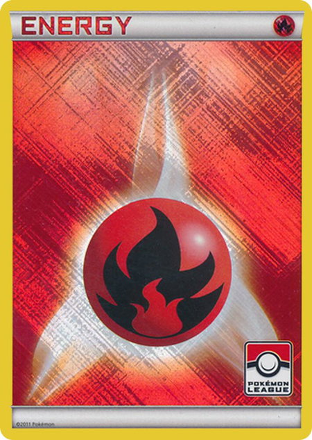 Fire Energy (2011 Pokemon League) - League & Championship Cards Pokémon trading card