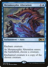 Metamorphic Alteration - Core Set 2019 (M19) #60 - Rare Magic: The Gathering Trading Card