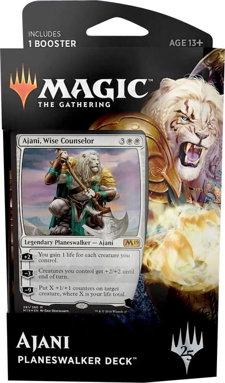 Core Set 2019 - Planeswalker Deck [Ajani] - Core Set 2019 Magic: The Gathering trading card
