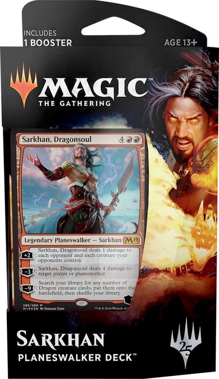 Core Set 2019 - Planeswalker Deck [Sarkhan] - Core Set 2019 Magic: The Gathering trading card