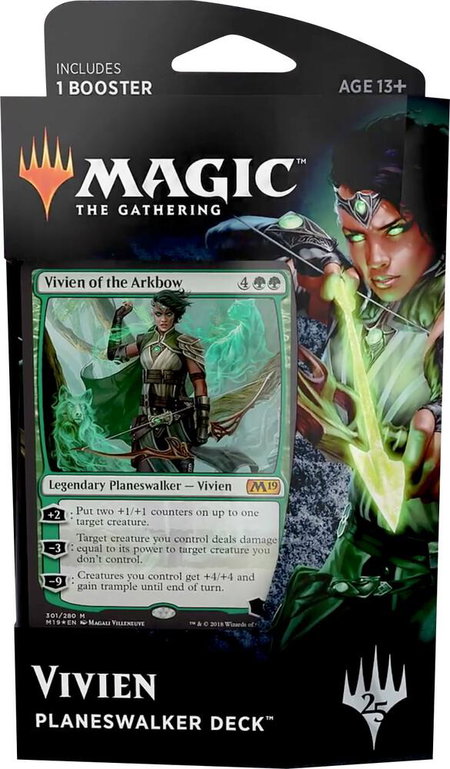 Core Set 2019 - Planeswalker Deck [Vivien] - Core Set 2019 Magic: The Gathering trading card