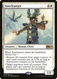 Suncleanser - Core Set 2019 (M19) #39 - Rare Magic: The Gathering Trading Card