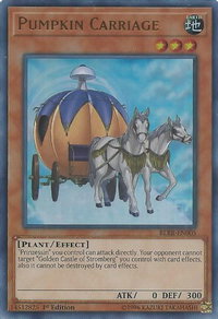 Pumpkin Carriage - Battles of Legend: Relentless Revenge (BLRR) #BLRR-EN005 - Ultra Rare YuGiOh Trading Card