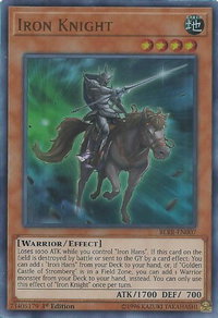 Iron Knight - Battles of Legend: Relentless Revenge (BLRR) #BLRR-EN007 - Ultra Rare YuGiOh Trading Card