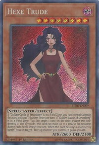 Hexe Trude - Battles of Legend: Relentless Revenge (BLRR) #BLRR-EN009 - Secret Rare YuGiOh Trading Card