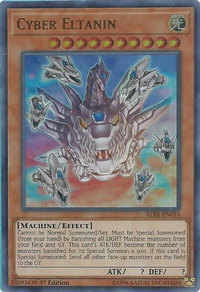 Cyber Eltanin - Battles of Legend: Relentless Revenge (BLRR) #BLRR-EN018 - Ultra Rare YuGiOh Trading Card