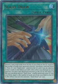 Slash Draw - Battles of Legend: Relentless Revenge (BLRR) #BLRR-EN020 - Ultra Rare YuGiOh Trading Card