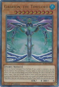 Gabrion, the Timelord - Battles of Legend: Relentless Revenge (BLRR) #BLRR-EN024 - Ultra Rare YuGiOh Trading Card